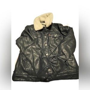 Levi faux Leather Jacket